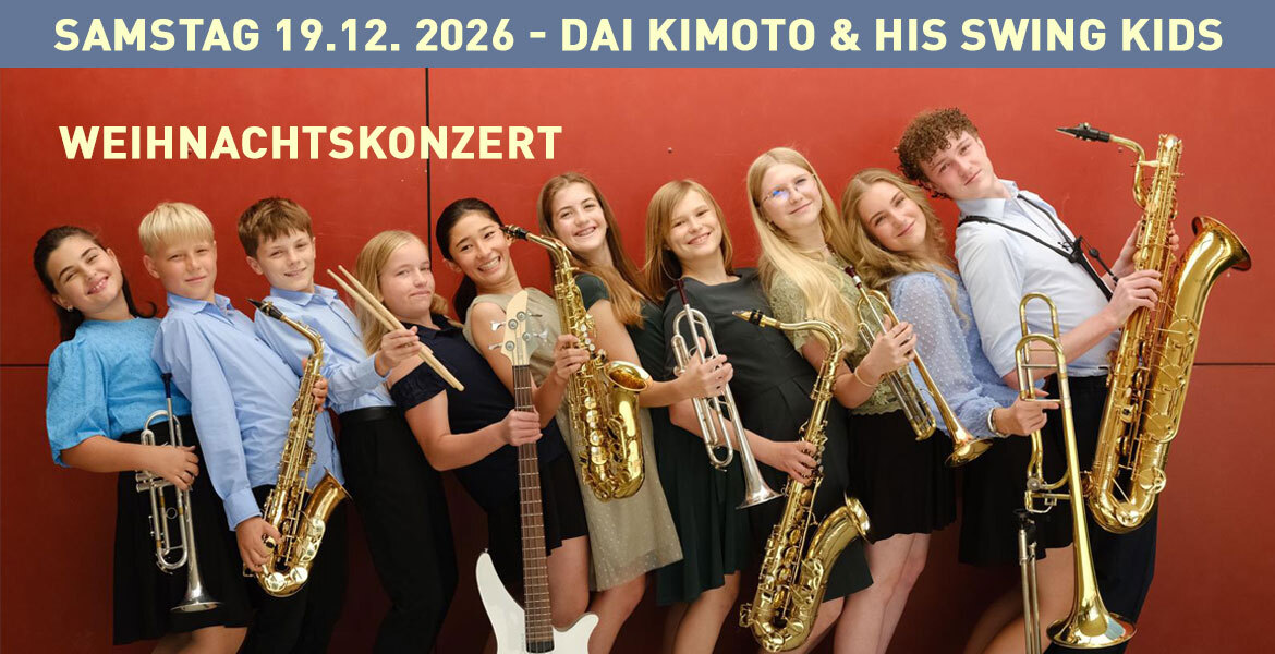 Tickets DAI KIMOTO & HIS SWING KIDS | Weihnachtskonzert,  in Konstanz