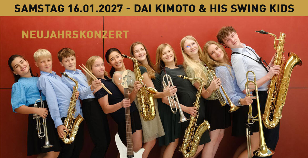 Tickets DAI KIMOTO & HIS SWING KIDS | Neujahrskonzert,  in Konstanz