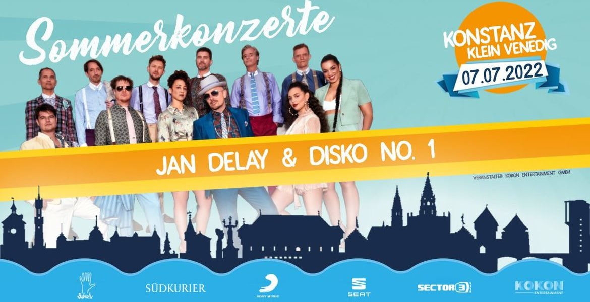 Tickets JAN DELAY & DISKO NO.1, SOMMERKONZERTE in Konstanz