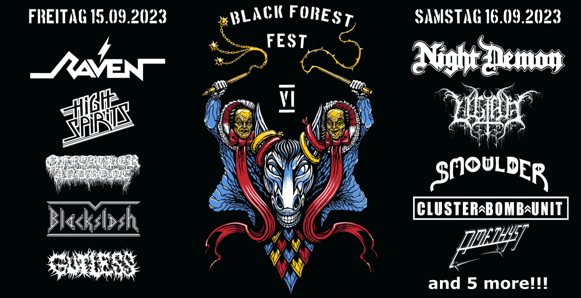 Tickets BLACK FOREST FEST VI - FESTIVAL-TICKET, Festival-Ticket in Villingen-Schwenningen