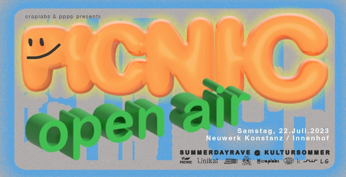 Tickets summer day rave, Kultursommer 2023 Neuwerk Innenhof !! in Konstanz