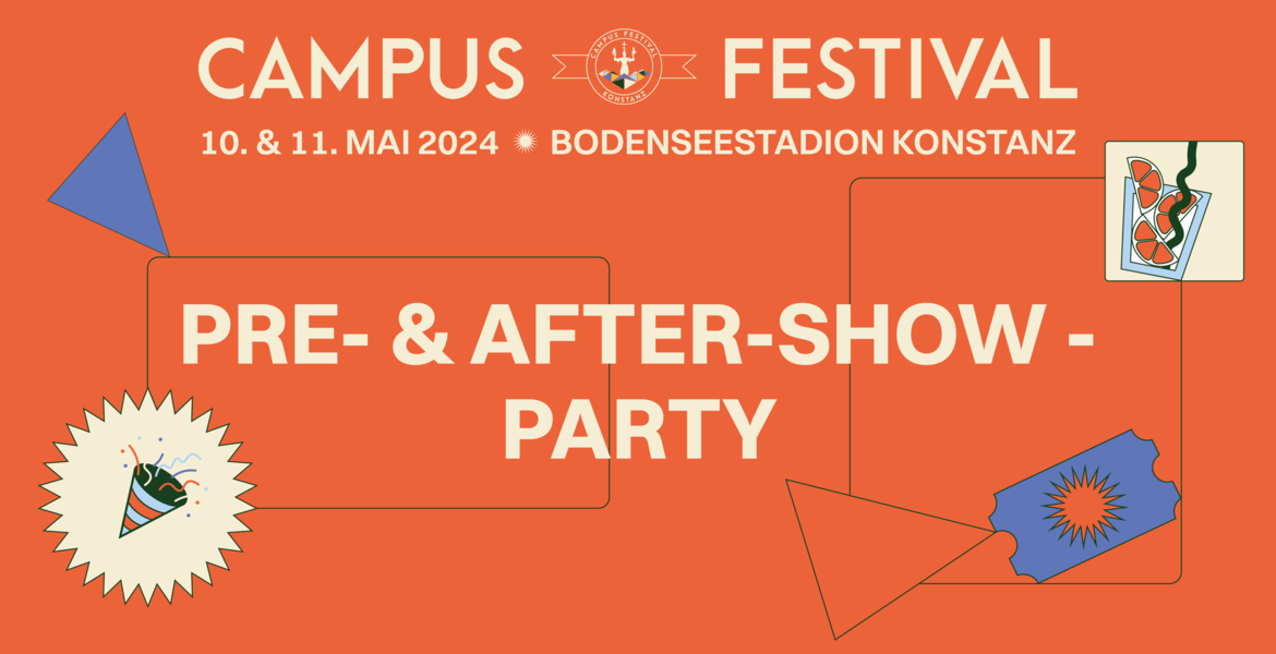 Tickets Partys Campus 2024 (Infos siehe unten!), Campus Festival Party in Konstanz