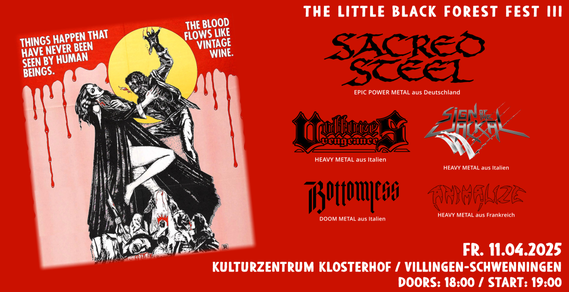 Tickets LITTLE BLACK FOREST FEST III,  in Villingen-Schwenningen