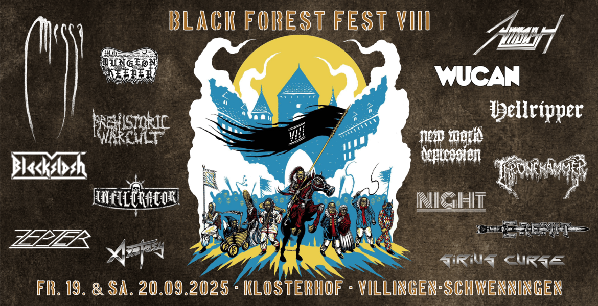Tickets BLACK FOREST FEST VIII - FESTIVAL-TICKET, Festival-Ticket in Villingen-Schwenningen