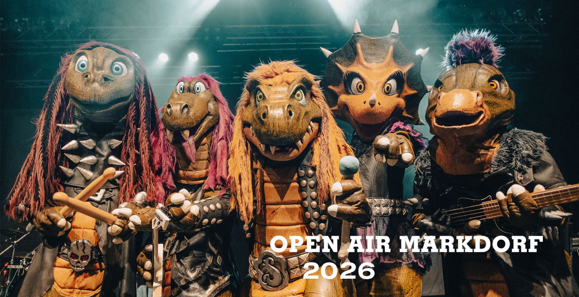 Tickets Heavysaurus – METAL Tour 2026 - Markdorf Open Air,  in Markdorf 