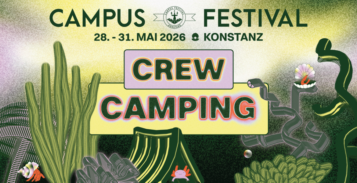Tickets Campingplatz (Campus Festival) - Crew Camping - Intern, 29. & 30. Mai 2026 - Bodenseestadion  in Konstanz