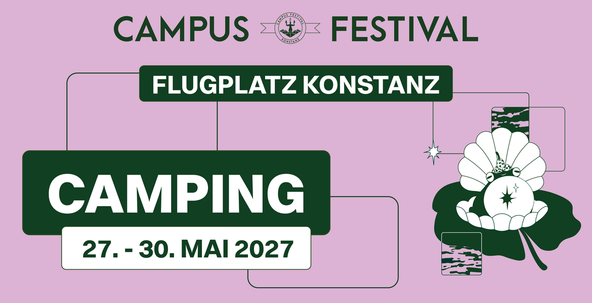 Tickets Campingplatz (Campus Festival),  in Konstanz