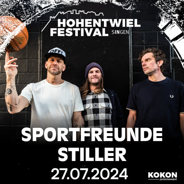  Sportfreunde Stiller • 27.07.2024 • Hohentwielfestival, Singen • Ticket Bildidee 